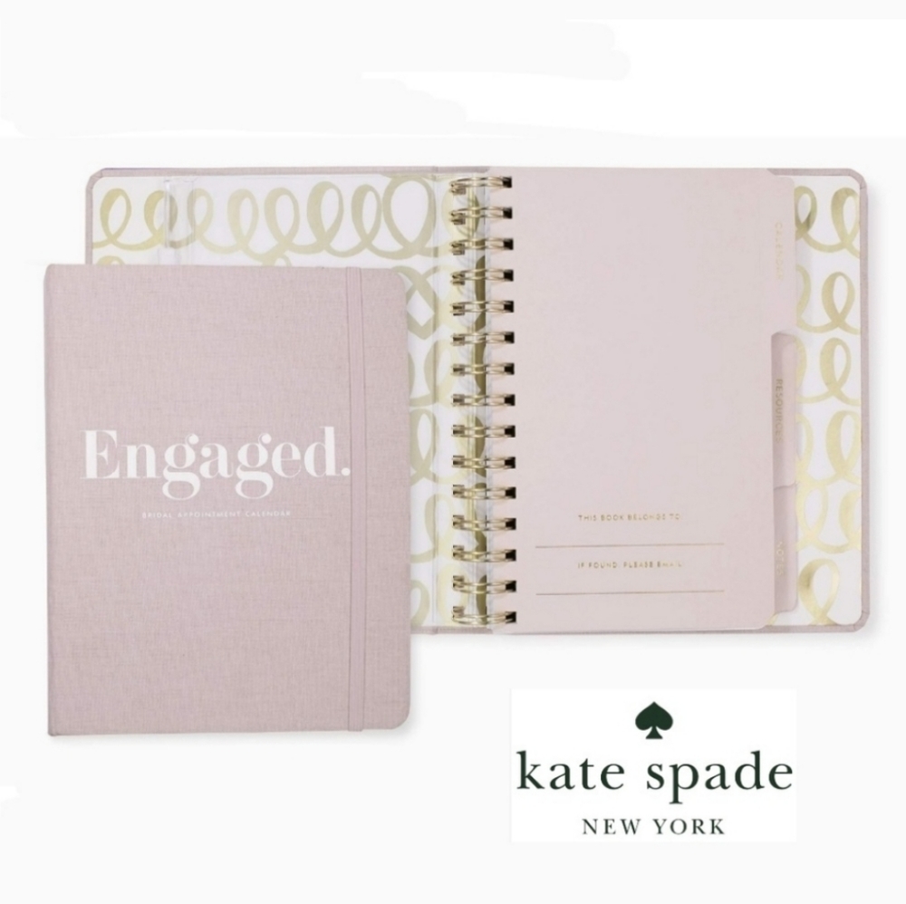 Brand new Kate Spade Engaged Bridal Appointment Calendar